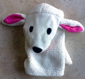 IKEA lamb hand puppet