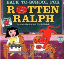Back to school for rotten ralph by Jack Bantos