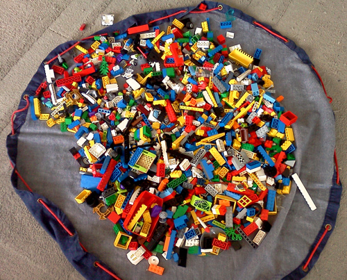 WordPress weekly photo challenge: Home - Lego bag