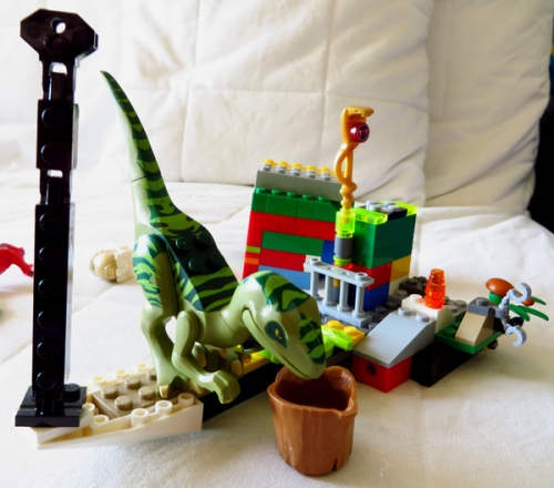 WordPress weekly photo challenge: The world through my eyes - Lego dinosaur