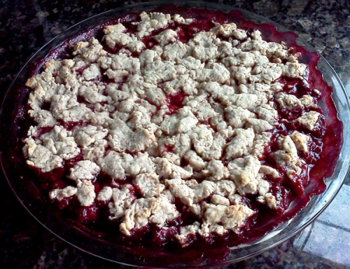 WordPress weekly photo challenge: Freshly baked mixed berry pie