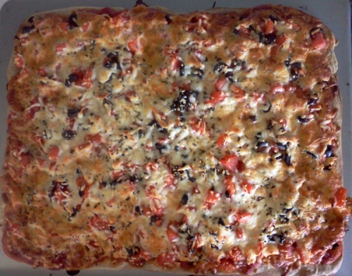 WordPress weekly photo challenge: Freshly baked homemade pizza