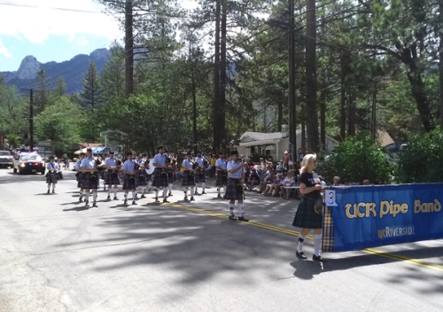 Fourth of July parade in Idyllwild